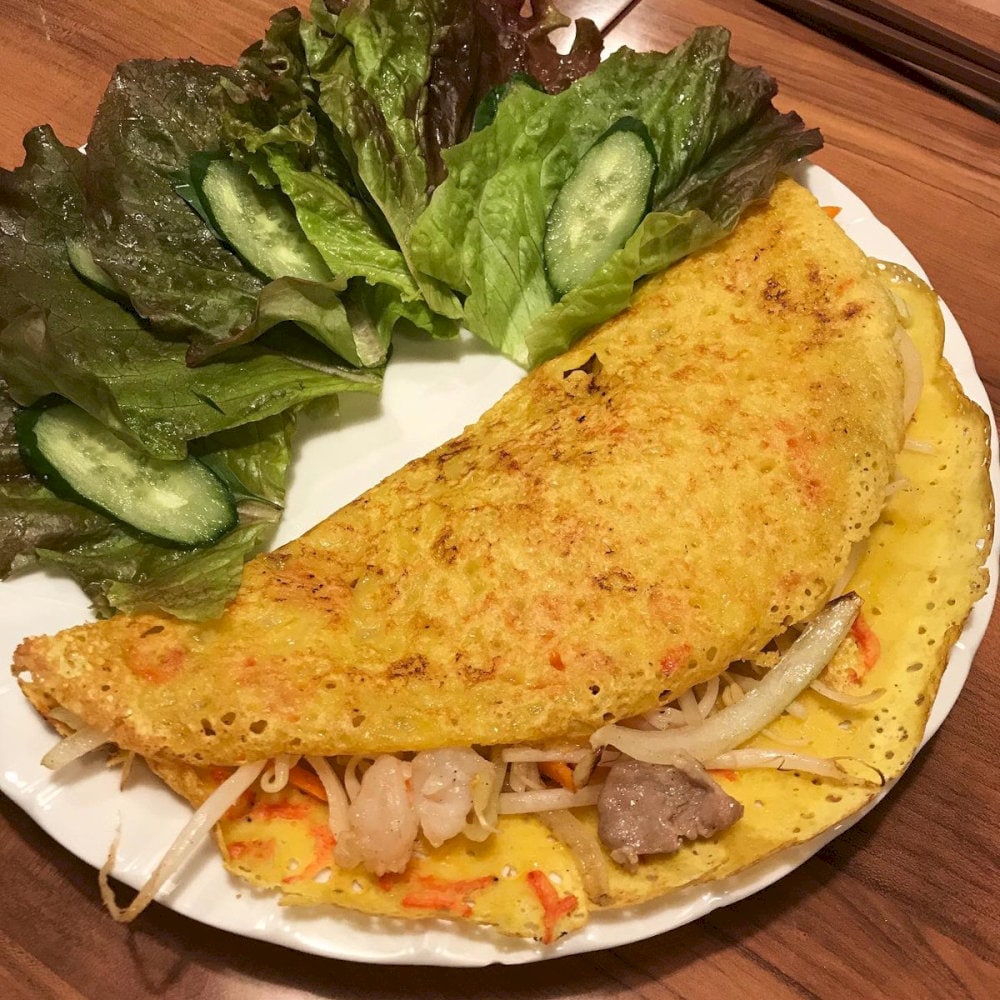 Quán bánh xèo nhận được sự quan tâm của đông đảo